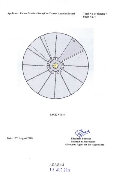 WASHING MACHINE DRUM – INDIA CERTIFICATE OF REGISTRATION OF DESIGN – Page 5